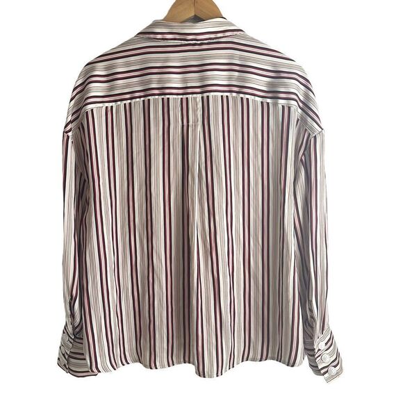 Free People Ivory Mad About You Striped Shirt - Picture 3 of 7